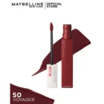 Maybelline SuperStay Matte Ink liquid lipstick shade 50 Voyager for waterproof long lasting makeup in Karachi - 50 Voyager