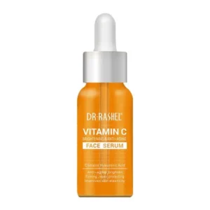 Dr Rashel Vitamin C brightening and anti aging face serum dropper bottle for daily skincare in Karachi