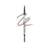 Benefit Precisely My Brow Eyebrow Pencil displaying the twist-up microfine tip and built-in blending spoolie brush.