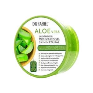 Dr Rashel Aloe Vera soothing and moisturizing gel 300g tub for multi use original skincare in Karachi
