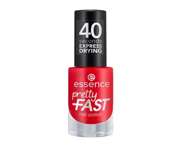 Essence Pretty Fast express drying red nail polish bottle for quick manicures in Karachi a
