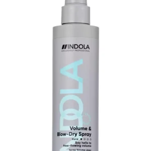 Indola volume and blow dry spray 200ml bottle for heat protection and root lift styling in Karachi