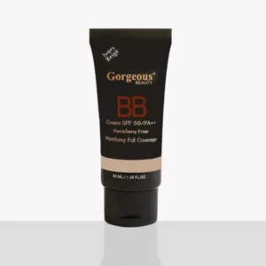 Gorgeous Beauty mattifying BB cream SPF 50 Ivory Beige for daily makeup wear in Karachi