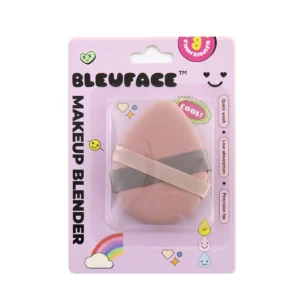 Bleuface pink makeup blender sponge in packaging for flawless foundation application in Karachi