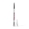 Benefit Precisely My Brow Eyebrow Pencil displaying the twist-up microfine tip and built-in blending spoolie brush.