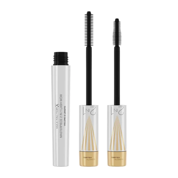 Max Factor Masterpiece 2 in 1 Lash Wow volume and length mascara for women in Karachi