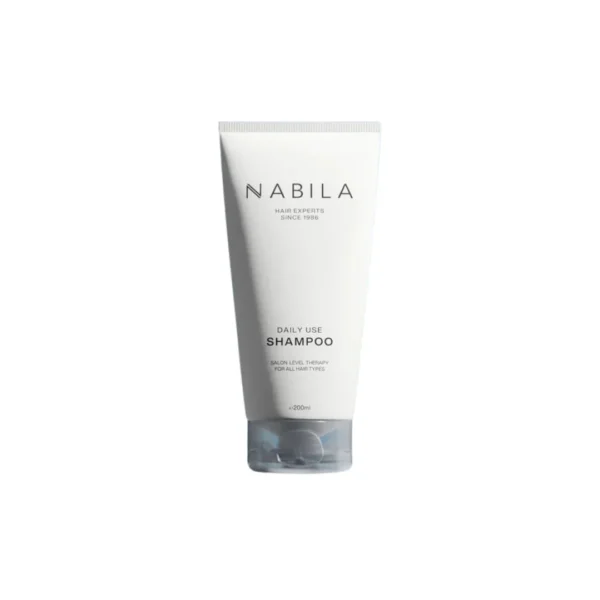 Nabila daily use shampoo 200ml tube for salon level haircare routine in Karachi