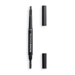Makeup Revolution Relove Power Brow pencil in Granite with spoolie affordable cosmetics in Karachi