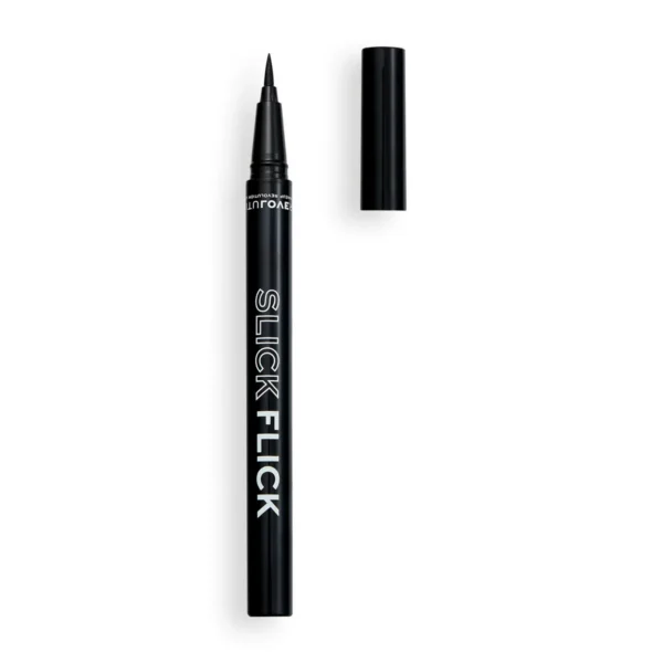 Makeup Revolution Relove Slick Flick black eyeliner pen for long lasting makeup in Karachi