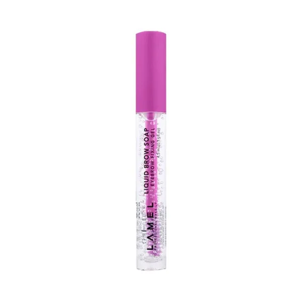 Lamel Liquid Brow Soap & Eyebrow Fixing Gel - 401 Transparent (4.5ml)