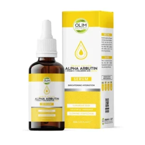 Olim Naturals triple action alpha arbutin and vitamin c serum for glowing skin Pakistan