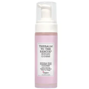 TheBalm To The Rescue Moringa Tree foaming face cleanser pump bottle for daily skincare in Karachi