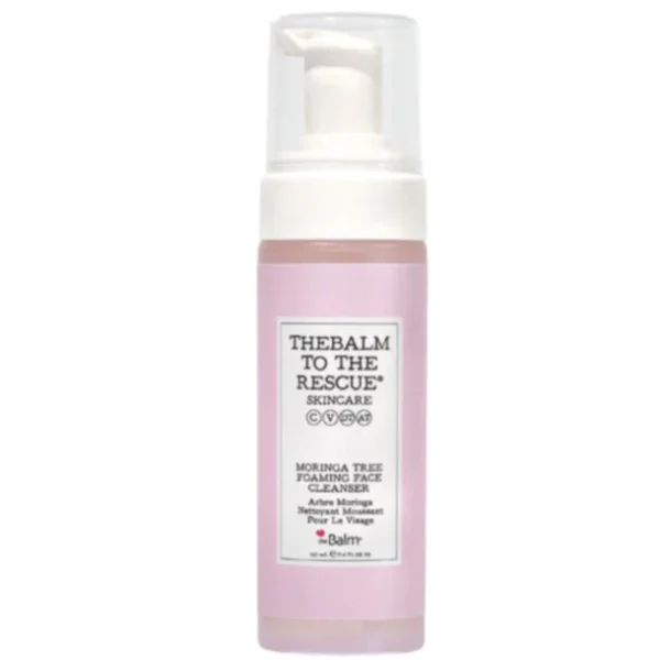 TheBalm To The Rescue Moringa Tree foaming face cleanser pump bottle for daily skincare in Karachi